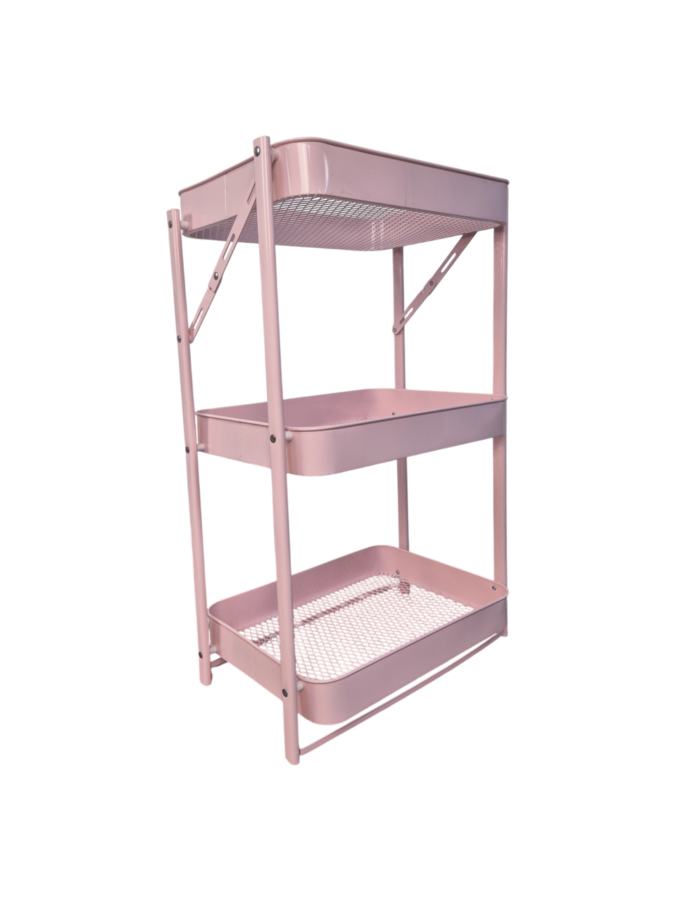 سلة مطبخ متحركة بثلاث طبقات