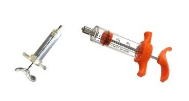 Reusable Feeding Veterinary Syringes Luer Lock Tip Syringe