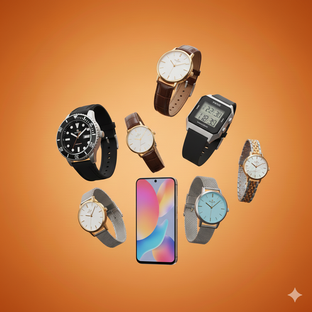 الساعات اليدوية