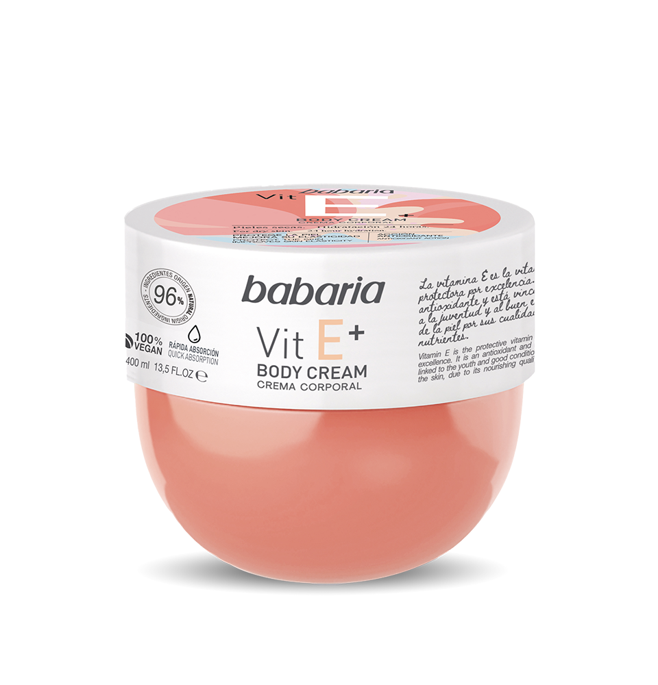 باباريا كريم الجسم فيتامين هـ 400 مل